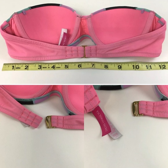 Victoria’s Secret Bandeau Bikini Top 34A Color - Picture 2 of 8